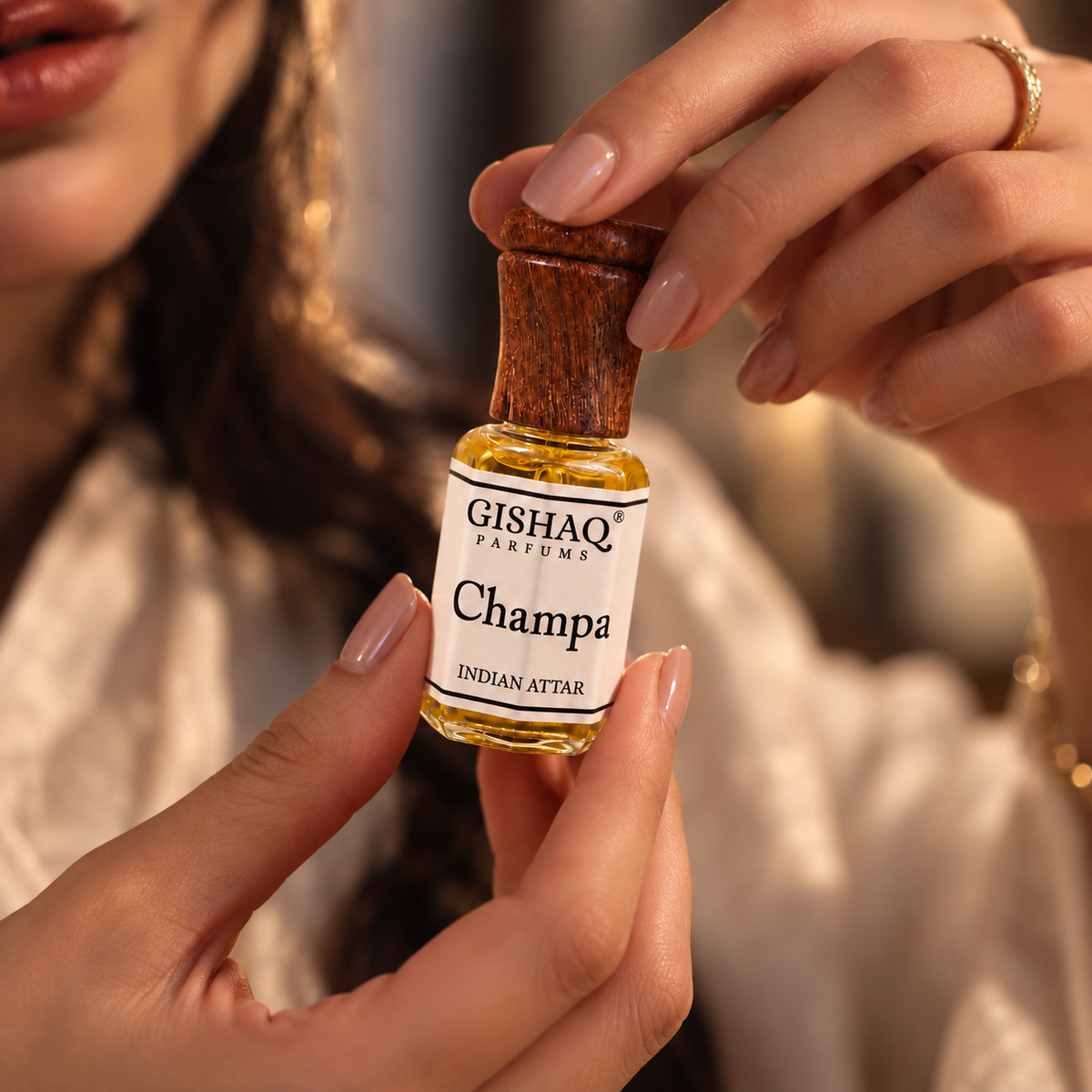 Alcohol-Free Champa Attar Roll-On by Gishaq Parfums