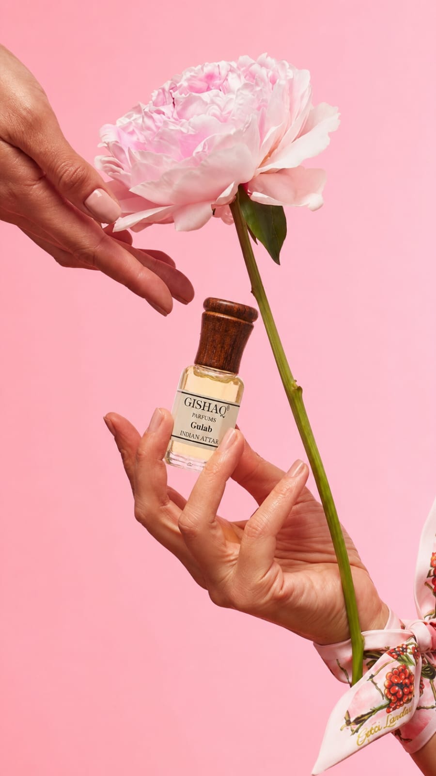 Pure Gulab Attar by Gishaq Parfums – Traditional Rose Attar from Kannauj